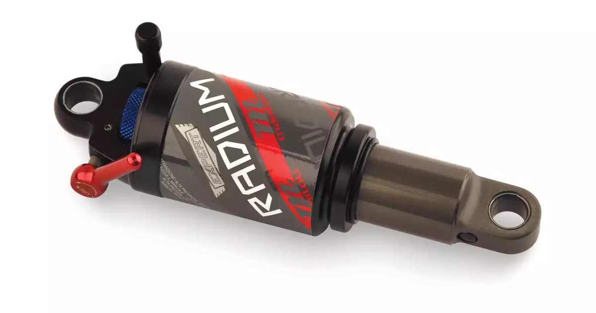 Manitou Radium Expert Rl 200x57mm Rebound Lockout Manitou Radium EXPERT amortyzator tylny - Sklep rowerowy GoRide