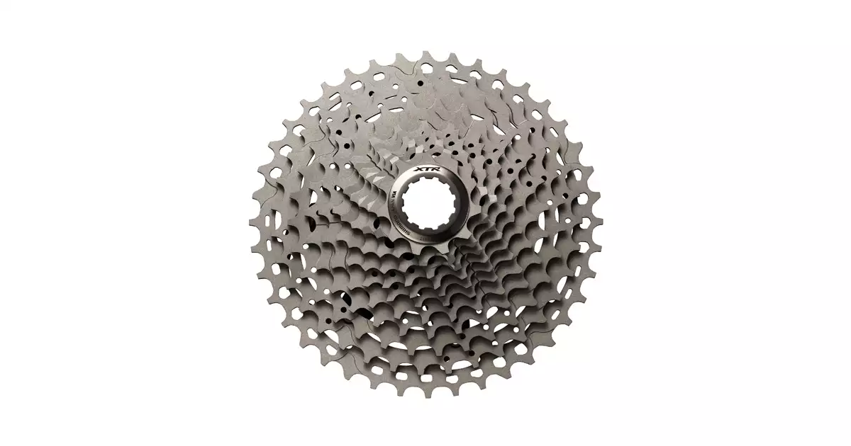 Cassette Shimano XTR CS-M9001 11v 11-40T - Titane/Carbone (occasion, Top état)