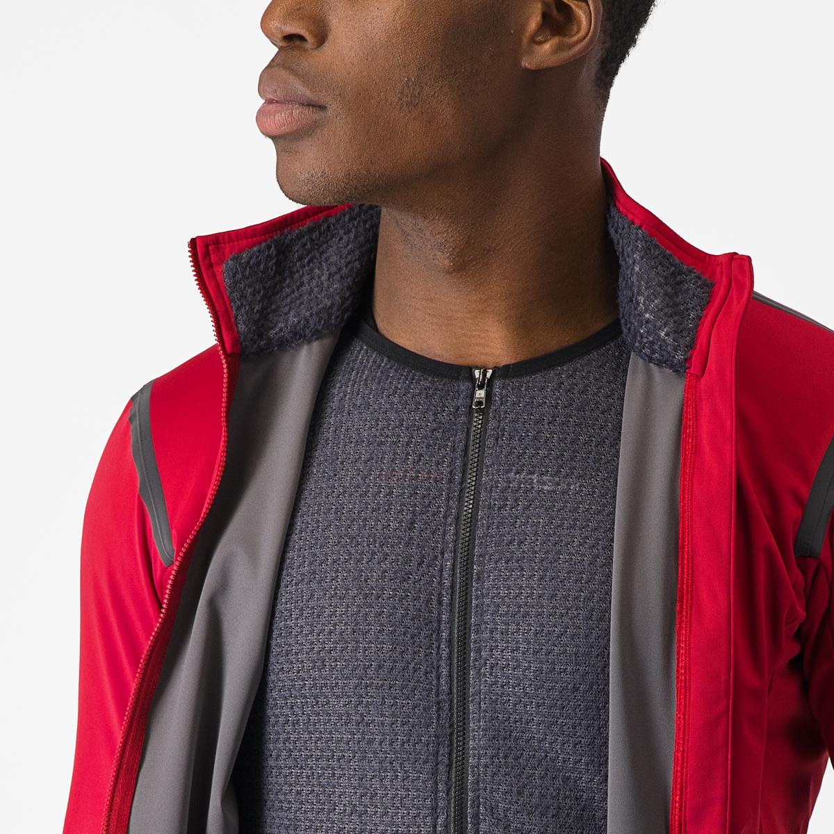 ウェア CASTELLI ALPHA ULTIMATE INSULATED JACKET カステリ ALPHAシリーズ ポーラテックのインサートを採用した最新