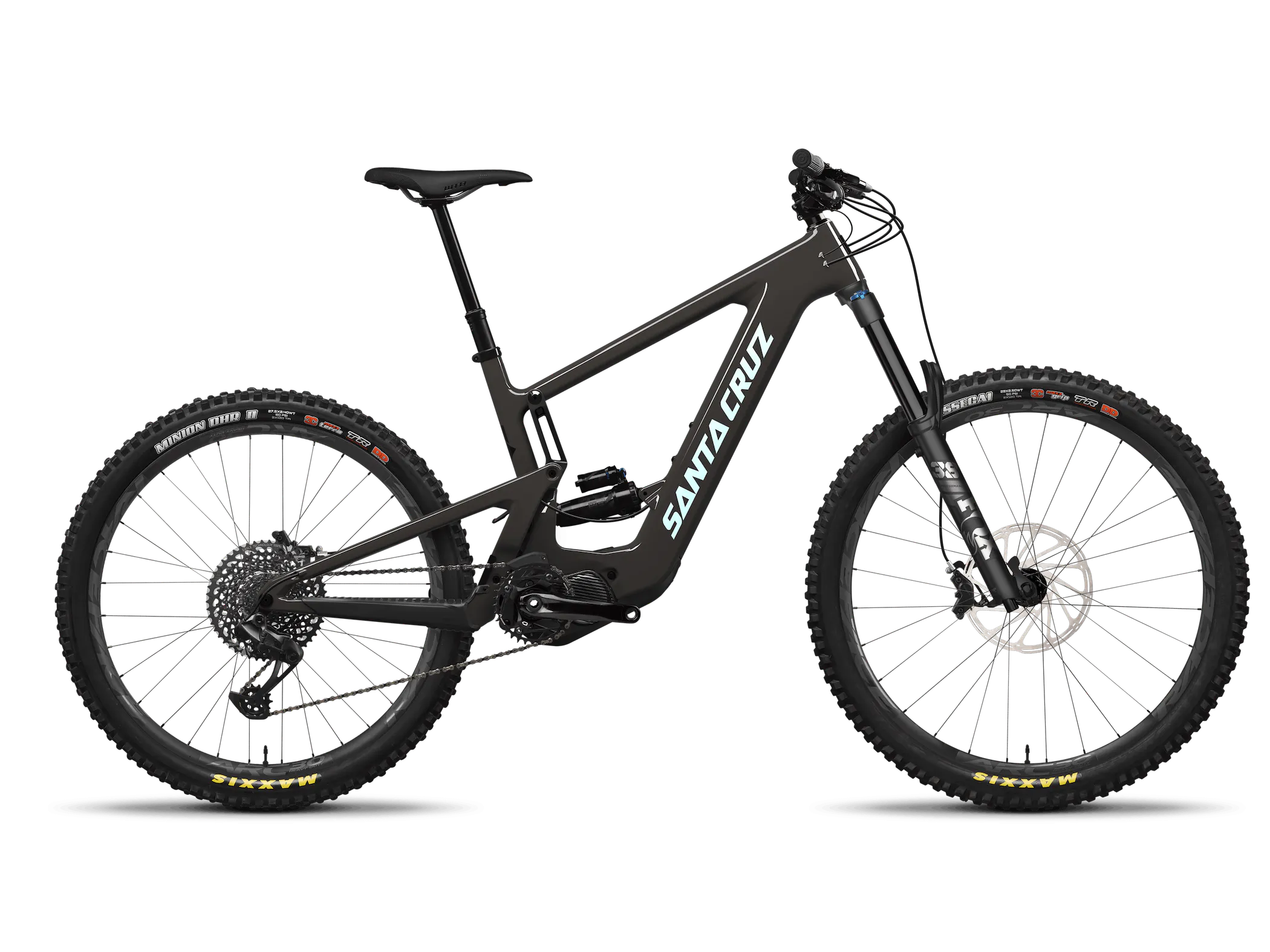 ROWER SANTA CRUZ BULLIT 3 CC MX S-KIT GLOSS CARBON AND BLUE