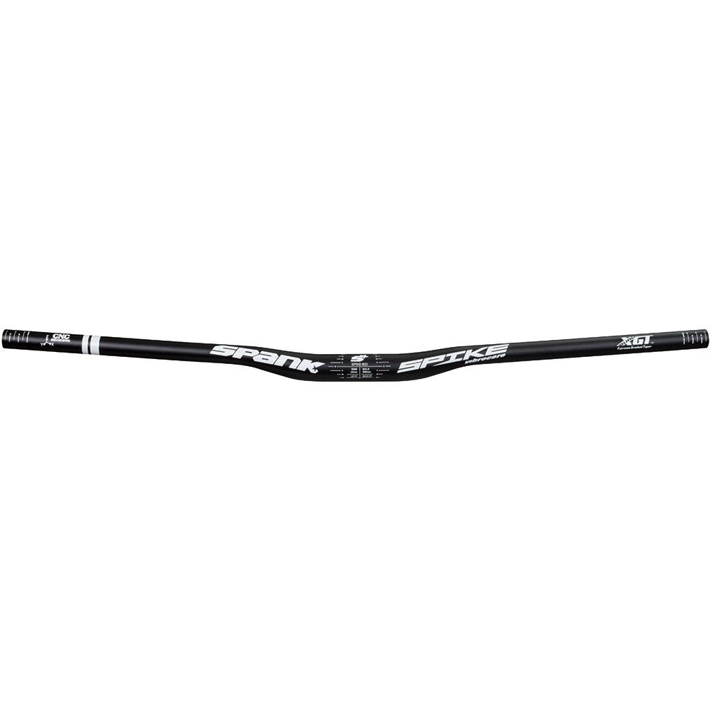 Cintre SPANK SPIKE 800 VIBROCORE Rise 50 mm 31.8/800 mm Noir/Orange